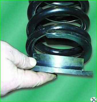 Замена пружины подвески