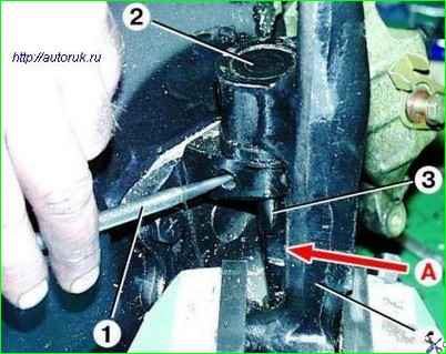 Замена шкворня подвески