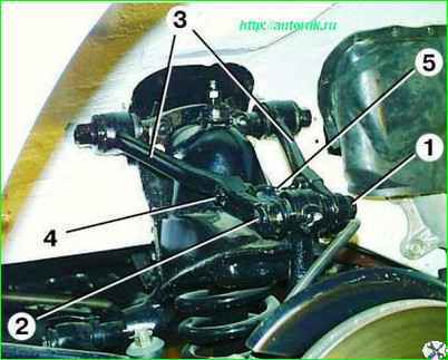 Замена втулок верхних рычагов