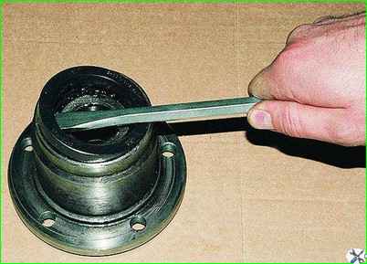 Заміна підшипників маточини переднього колеса