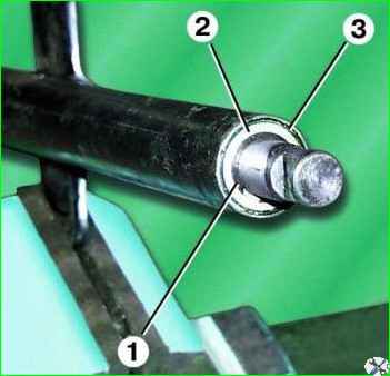 Розбирання рульової колонки