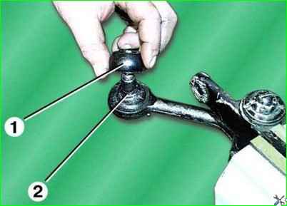 Разборка маятникового рычага