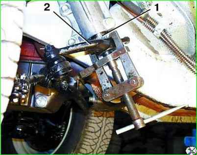 Снятие и проверка механизма рулевого