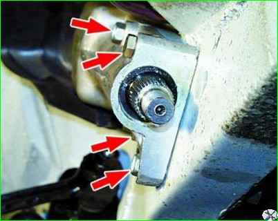 Снятие и проверка механизма рулевого