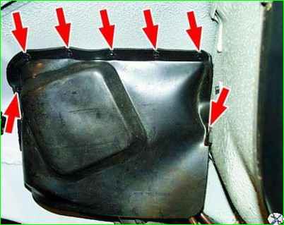 Снятие и проверка механизма рулевого