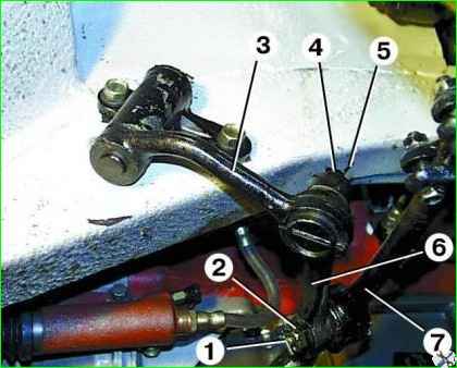Снятие рулевой трапеции