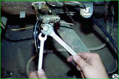 Регулировка привода регулятора давления