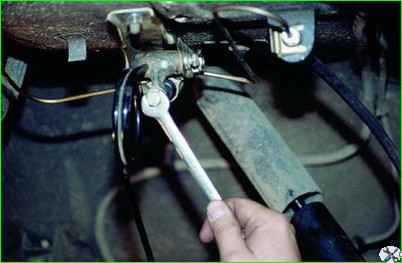 Регулировка привода регулятора давления