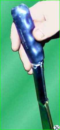 Разборка рычага стояночного тормоза