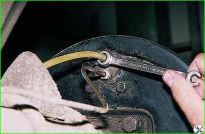 purga del sistema de frenos