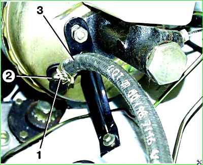 Снятие вакуумного усилителя