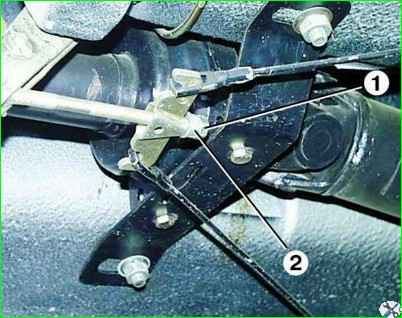 Снятие и установка тормозного барабана