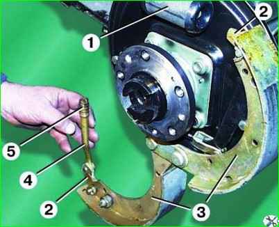Замена тормозных колодок