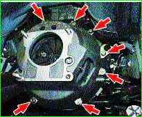 Extracción de piezas del embrague