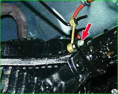 Снятие заднего моста