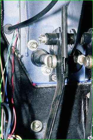 Extracción del conjunto de pedal