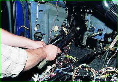 Extracción del conjunto de pedal