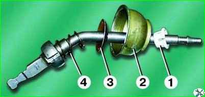 Ауыстыру тұтқасын алу және бөлшектеу