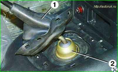 Снятие и установка коробки передач