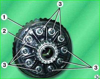 Разборка дифференциала