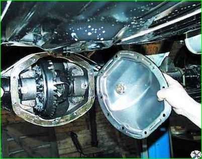 Снятие главной передачи