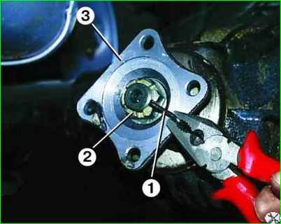 Снятие главной передачи