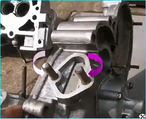 Preparation of units and parts for assembly of the ZMZ-53 engine