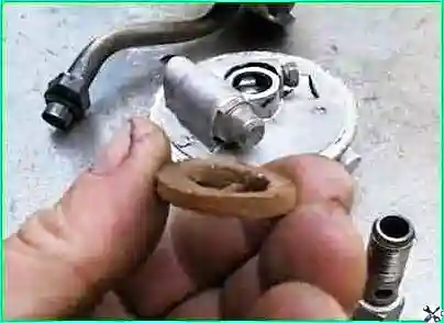 Replacing the oil filter GAZ-53, GAZ-66