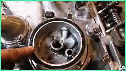 Replacing the oil filter GAZ-53, GAZ-66