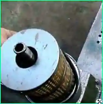 Replacing the oil filter GAZ-53, GAZ-66