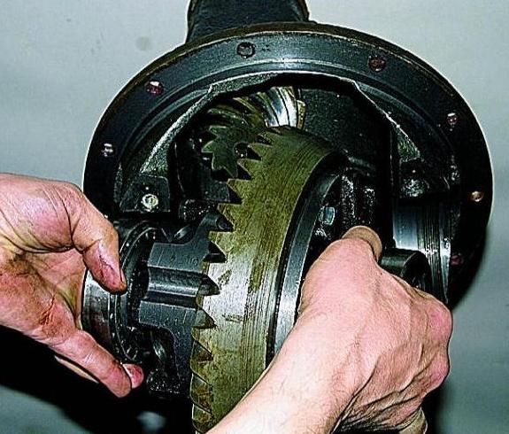 Разборка для ремонта заднего моста автомобиля Газель