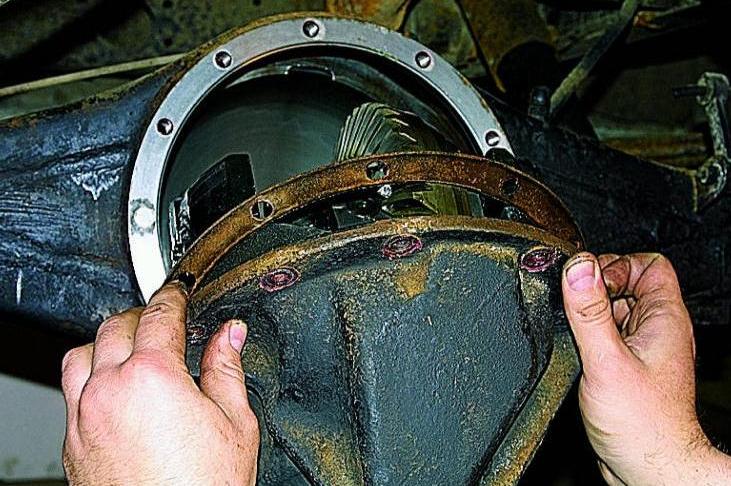 Разборка для ремонта заднего моста автомобиля Газель