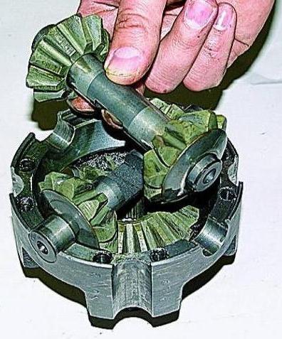 Разборка для ремонта заднего моста автомобиля Газель