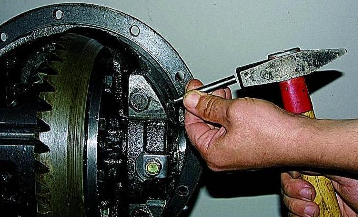 Разборка для ремонта заднего моста автомобиля Газель