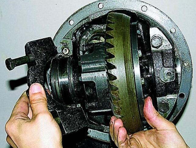 Разборка для ремонта заднего моста автомобиля Газель