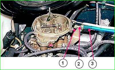 Замена троса привода дроссельных заслонок ЗМЗ-4025