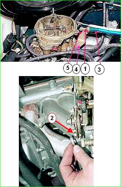 Замена троса привода дроссельных заслонок ЗМЗ-4025