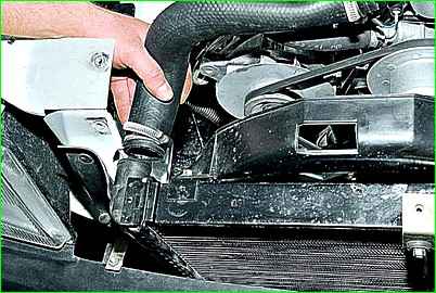 Replacing the radiator with the ZMZ-402 engine