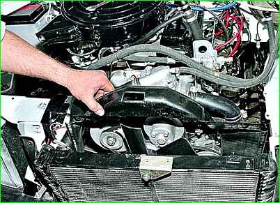 Replacing the radiator with the ZMZ-402 engine