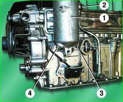 Reemplazo del filtro de aceite GAZ-2705