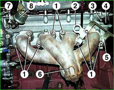 Разборка головки цилиндров