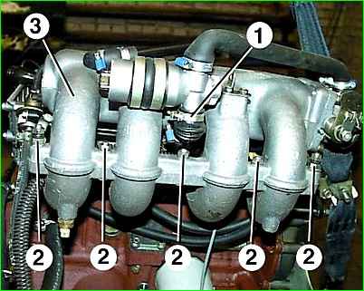 Разборка головки цилиндров