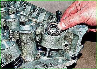 Разборка головки цилиндров