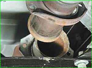 Extracción del convertidor catalítico