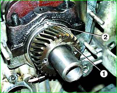 Kurbelwelle ausbauen