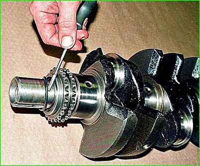 Розбирання колінчастого валу