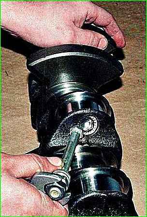 Розбирання колінчастого валу