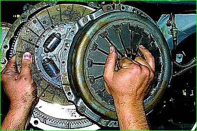 Снятие и установка маховика ЗМЗ 406