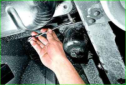 Desmontaje del filtro de sumidero