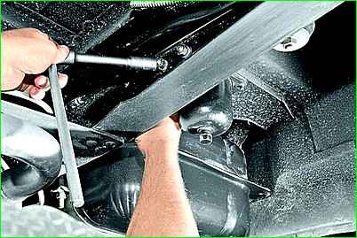 Desmontaje del filtro de sumidero